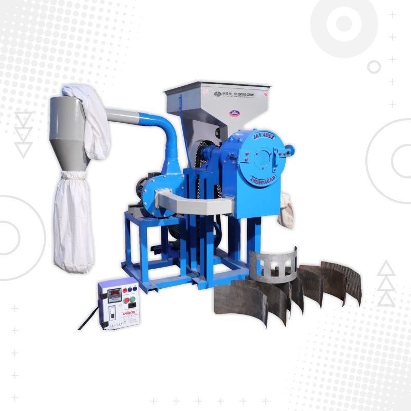Commercial Flour Mill Manufacturers in India, Commercial Aata Chakki Machine With Cyclone